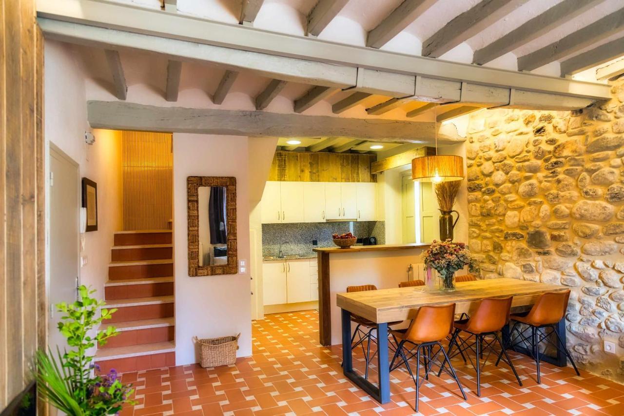 El Molino De Besalu Casa Con Jardin Villa Exterior photo